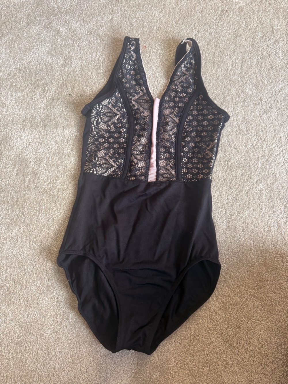 SoDanca black girls Leotard. Small